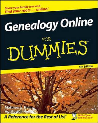 Book cover for Genealogy Online For Dummies