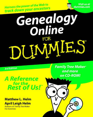 Book cover for Genealogy Online For Dummies