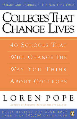 Cover of Colleges That Change Lives
