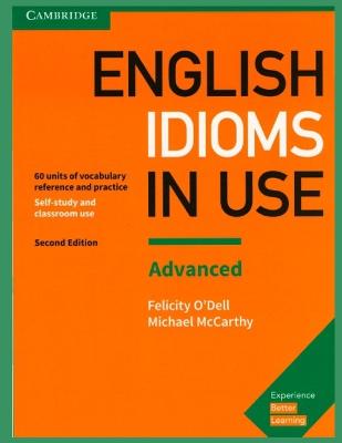 Book cover for English Idioms in Use Advanced Book with Answers