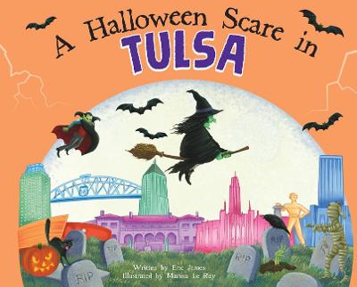 Book cover for A Halloween Scare in Tulsa