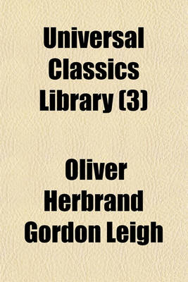 Book cover for Universal Classics Library (Volume 3)