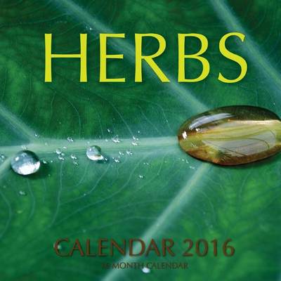 Book cover for Herbs Calendar 2016