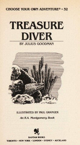 Book cover for Treasure Diver # 32