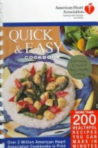 Cover of American Heart Association Quick and Easy Cookbook