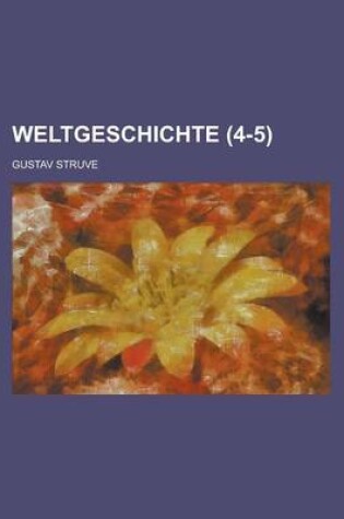 Cover of Weltgeschichte (4-5 )