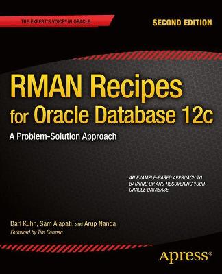 Book cover for RMAN Recipes for Oracle Database 12c