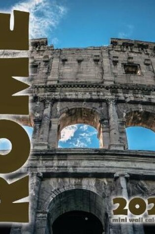 Cover of Rome 2021 Mini Wall Calendar