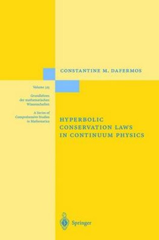 Cover of Hyberbolic Conservation Laws in Continuum Physics