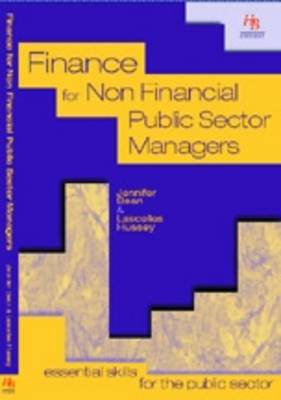 Book cover for Finance for Non-Financial Public Sector Managers