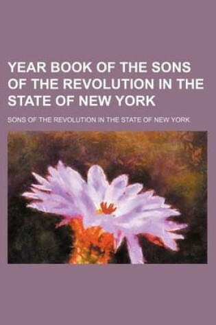 Cover of Year Book of the Sons of the Revolution in the State of New York