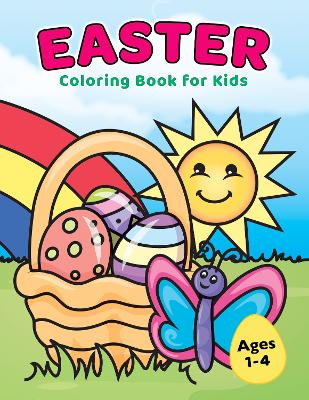 Book cover for Easter Coloring Book for Kids Ages 1-4