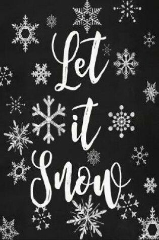 Cover of Let It Snow Chalk To Do Planner