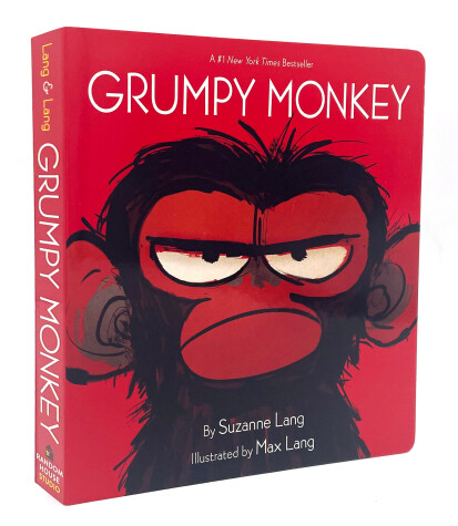 Cover of Grumpy Monkey Board Book