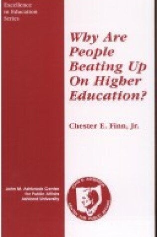 Cover of Why Are People Beating Up on Higher Education?