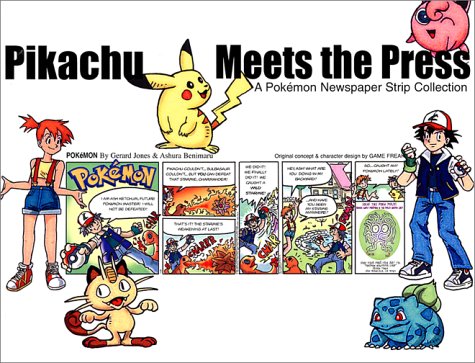 Book cover for Pikachu Meets the Press