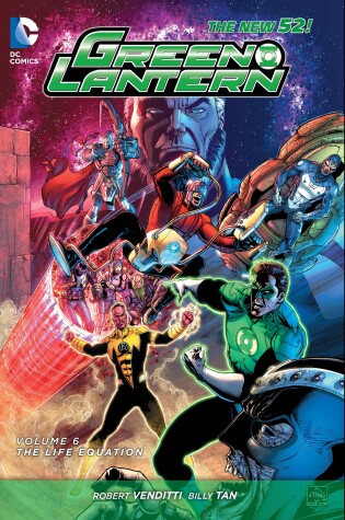 Cover of Green Lantern Vol. 6: The Life Equation (The New 52)