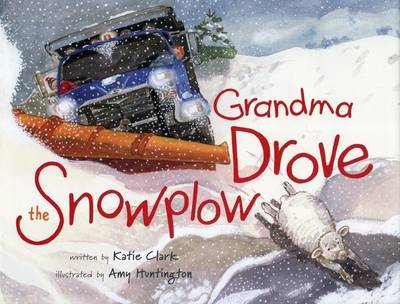 Book cover for Grandma Drove the Snowplow