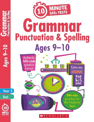 Book cover for Grammar, Punctuation and Spelling - Year 5