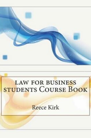 Cover of Law for Business Students Course Book