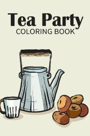 Cover of Tea party coloring book
