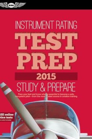 Cover of Instrument Rating Test Prep 2015 + Tutorial Software