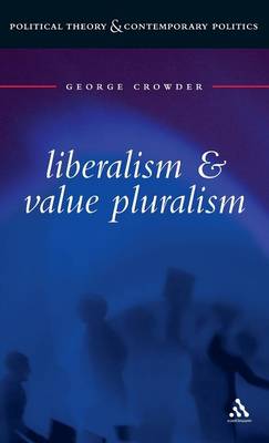 Cover of Liberalism and Value Pluralism