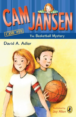 Book cover for Cam Jansen: the Basketball Mystery #29