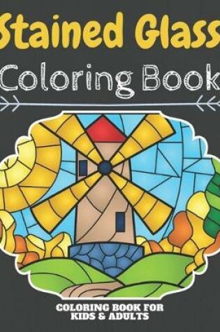 Cover of Stained Glass Coloring Book