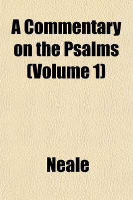 Book cover for A Commentary on the Psalms (Volume 1)