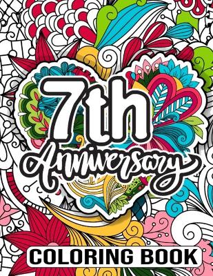 Book cover for 7th Anniversary Coloring Book