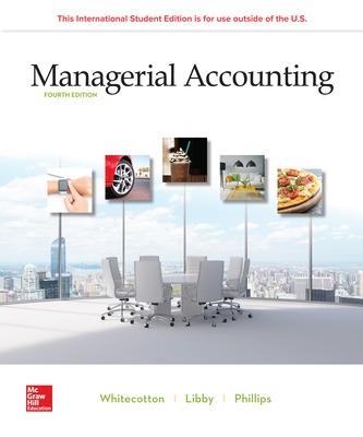 Book cover for ISE Managerial Accounting