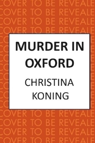 Cover of Murder in Oxford