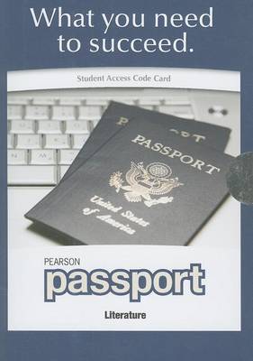 Book cover for Pearson Passport -- Valuepack Access Card -- for Literature