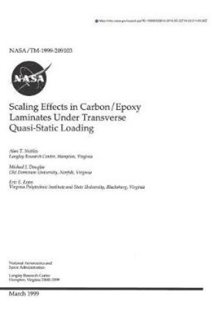 Cover of Scaling Effects in Carbon/Epoxy Laminates Under Transverse Quasi-Static Loading