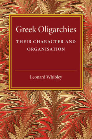 Cover of Greek Oligarchies