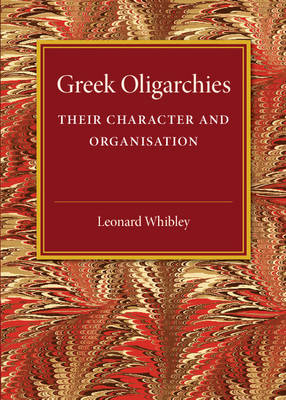 Book cover for Greek Oligarchies
