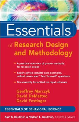 Cover of Essentials of Research Design and Methodology