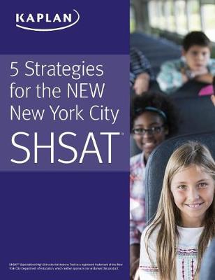 Book cover for 5 Strategies for the New New York City Shsat