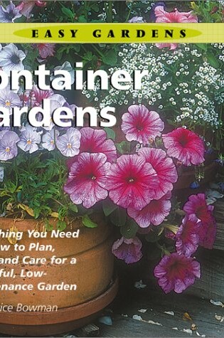 Cover of Easy Gardens Container Gardens