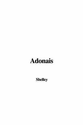 Book cover for Adonais