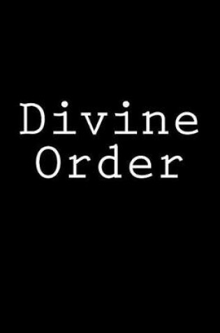 Cover of Divine Order