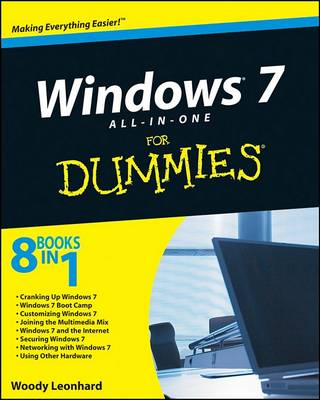 Book cover for Windows 7 All–in–One For Dummies