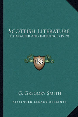 Book cover for Scottish Literature Scottish Literature