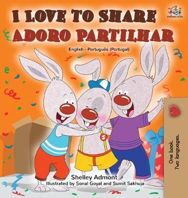 Book cover for I Love to Share Adoro Partilhar