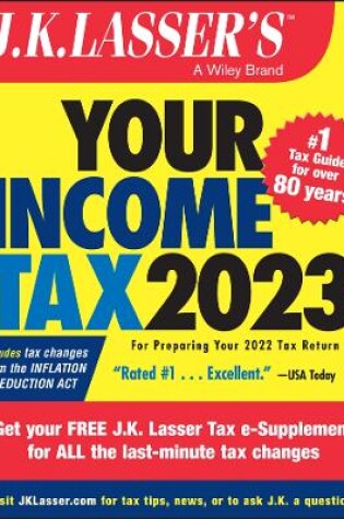 Cover of J.K. Lasser's Your Income Tax 2023