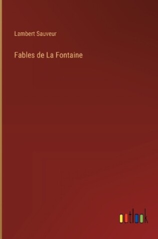 Cover of Fables de La Fontaine