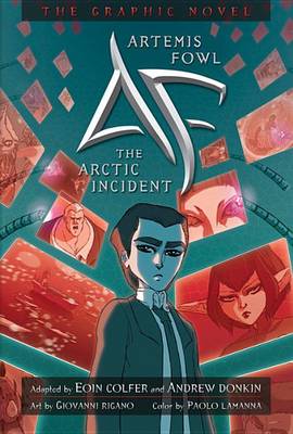 Book cover for Artemis Fowl the Arctic Incident Graphic Novel