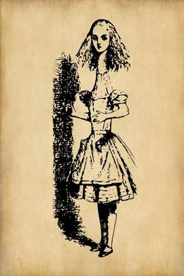 Book cover for Alice in Wonderland Journal - Tall Alice