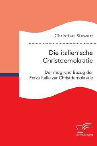 Cover of Die italienische Christdemokratie